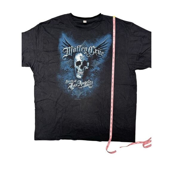 Motley Crüe y2k 2008 CrüeFest Saints of Los Angeles Tour TShirt Vintage Band Tee - Picture 2 of 7